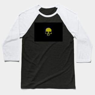 Black Flag Skull Baseball T-Shirt